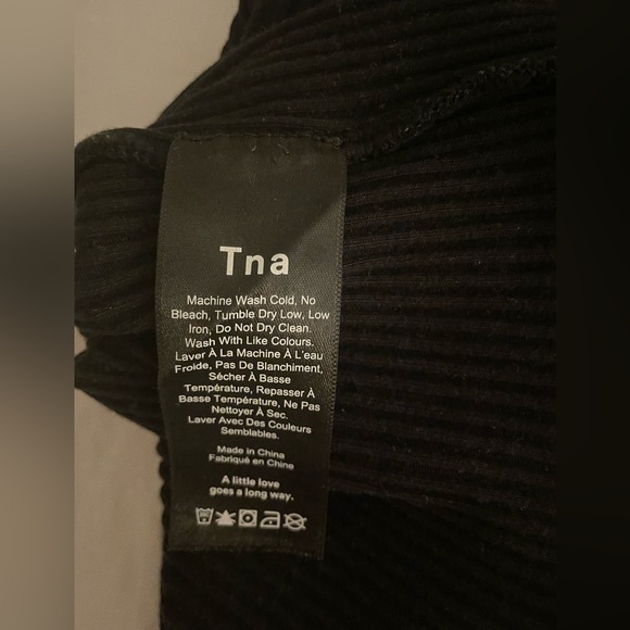 Aritzia TNA Bergman Ribbed Bodycon Dress - Picture 5 of 6